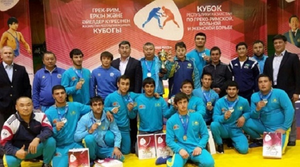 ОҚО грек-рим күресінен Қазақстан кубогын иеленді