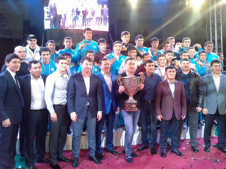 Бокстан ОҚО құрамасы 2015 жылғы федерация кубогінің жеңімпазы