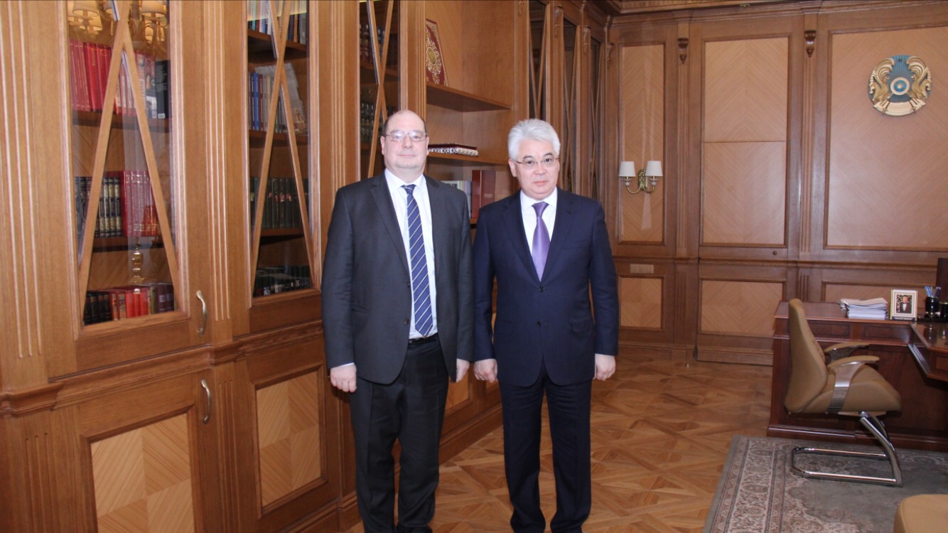 Облыс әкімі Бельгия Корольдігінің ҚР Төтенше және өкілетті Елшісімен кездесті