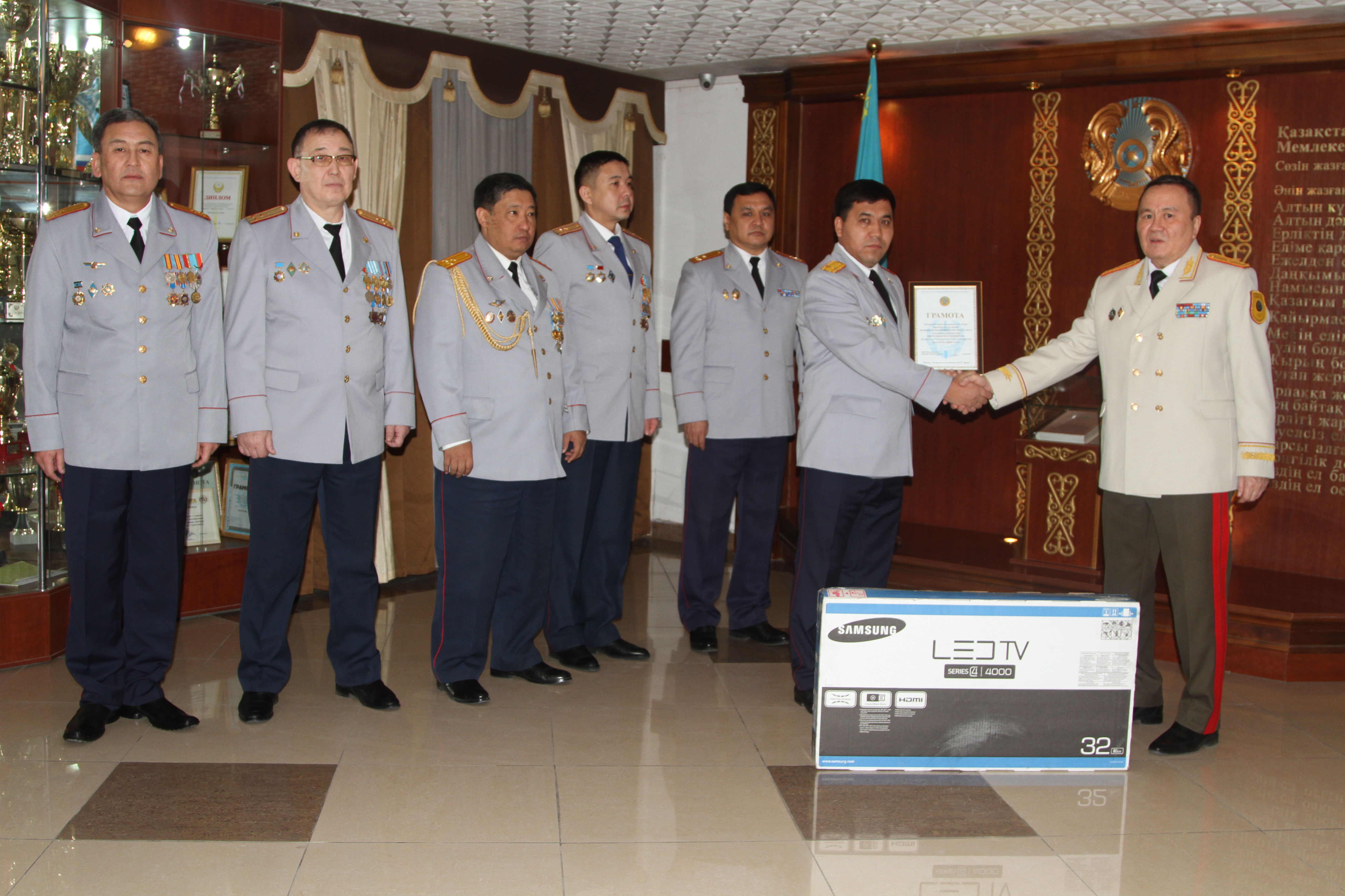 Оңтүстікте жылдың Үздік полицейлері анықталды