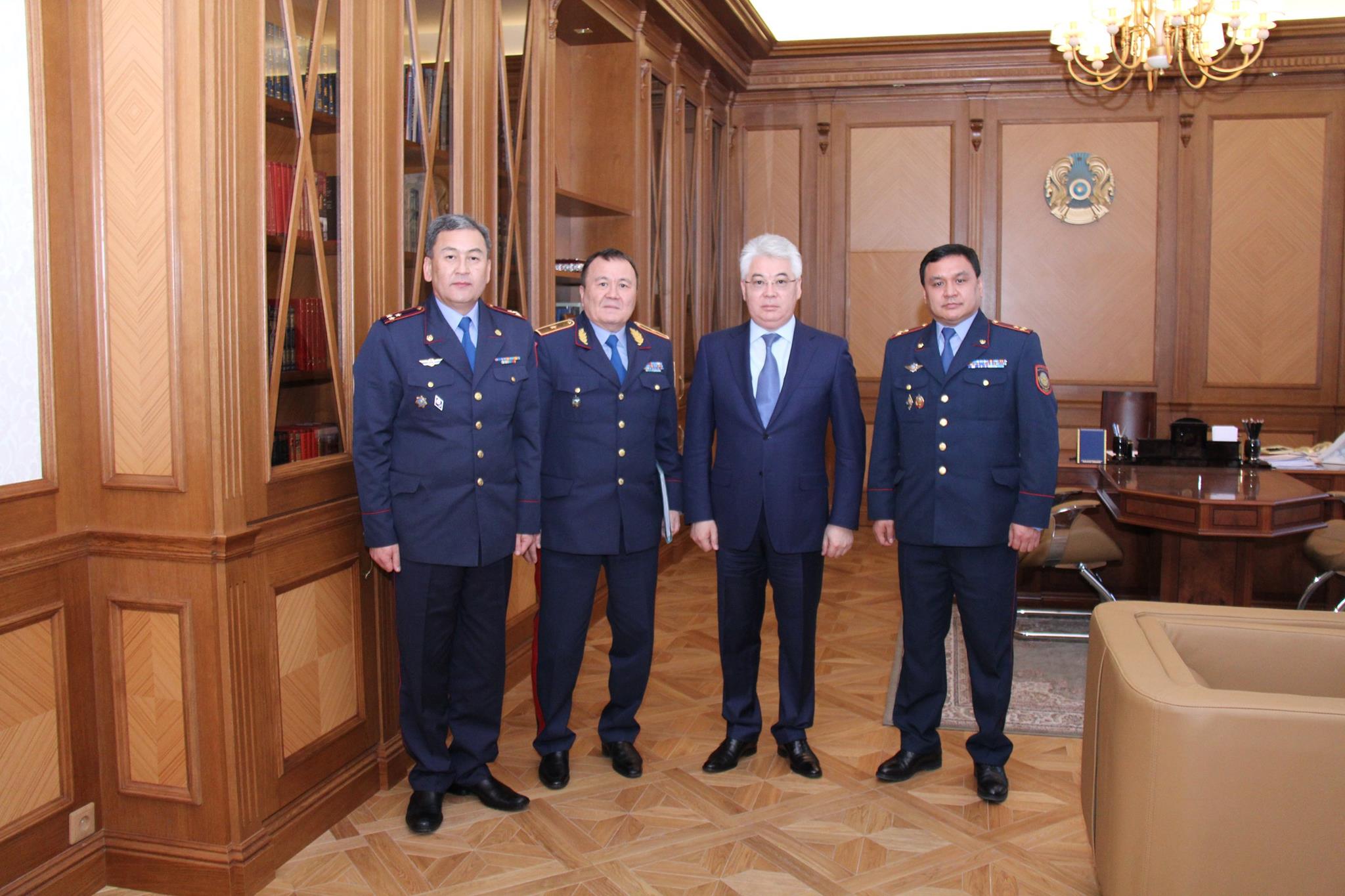 ОҚО Ішкі істер департаментінде кадрлық ауыс-түйістер