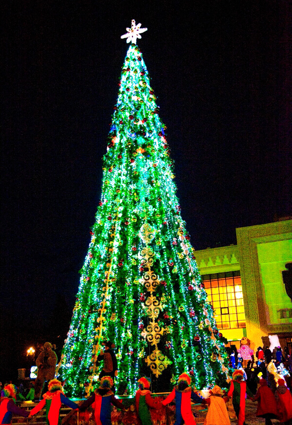 Қала әкімі бас шыршаның шамын жақты