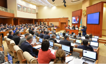 Мәжіліс Елбасы Н.Назарбаевқа өзін-өзі тарату туралы үндеу жолдады
