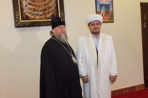 Облыс имамы А.Керімбек Астана және Қазақстан митрополитімен кездесті