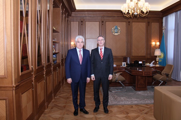 Облыс әкімі Израиль елшісімен кездесті