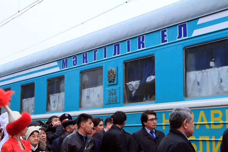 «Мәңгілік ел» пойызы Оңтүстікте