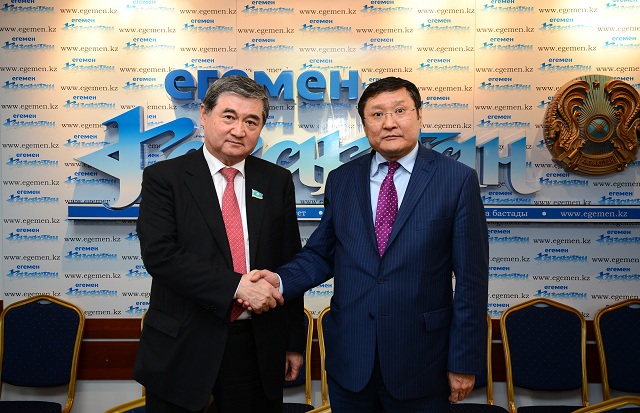 «Егемен Қазақстан» газетіне жаңа басшы келді