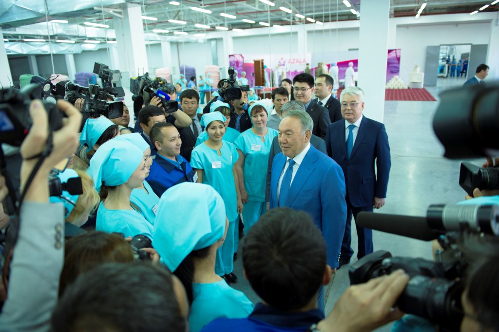 Елбасы оңтүстікке келді