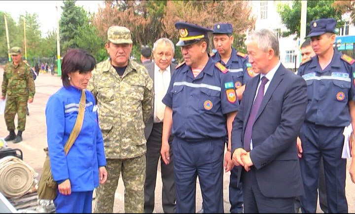 Төтенше жағдайлар қызметінің жұмысы пысықталды