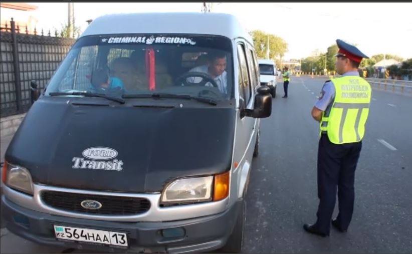 ОҚО-да полицейлер «Қауіпсіз жол» жедел алдын-алу шарасының нәтижесін шығарды