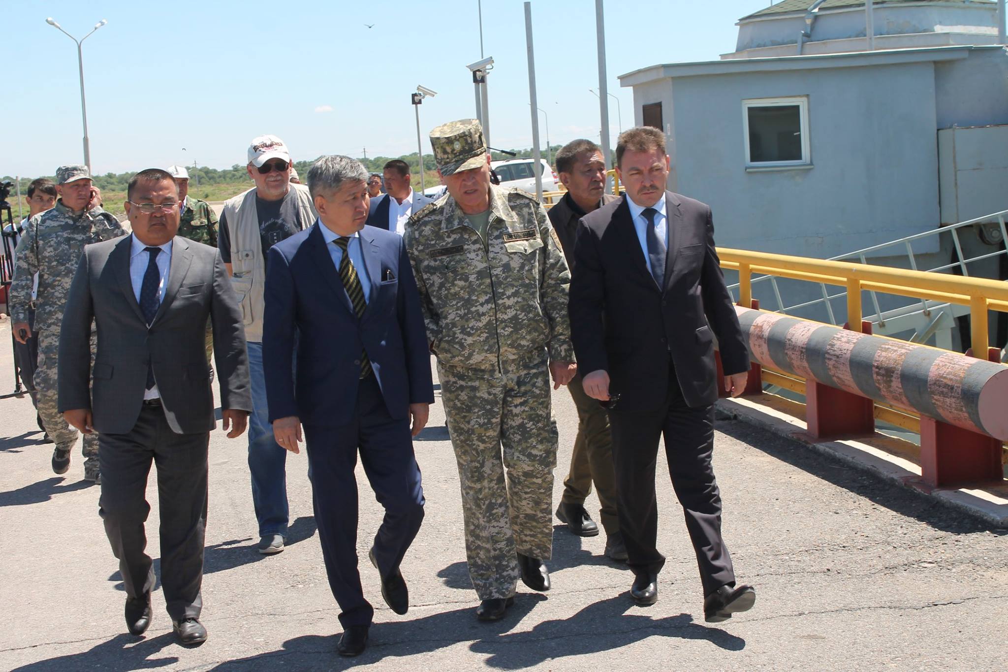 Вице-министр Ю.Ильин Көксарай су реттегішінің жұмысымен танысты