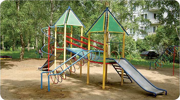 Қалада ойын алаңшалары жаңартылуда