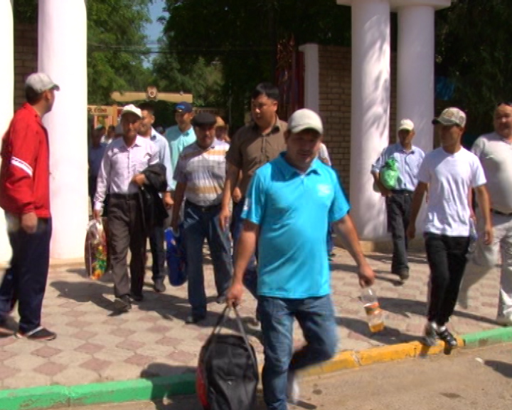 Сарыағаштың 42 тұрғыны еліміздің солтүстігіне аттанды