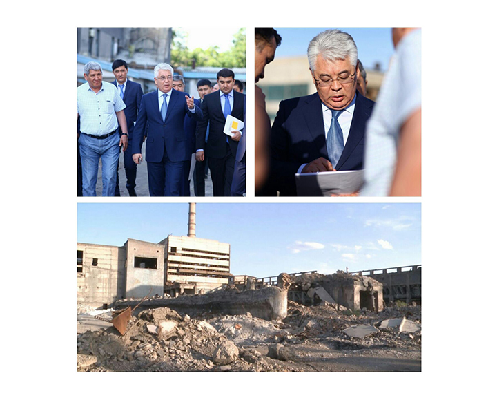 Облыс әкімі қорғасын зауытында болды