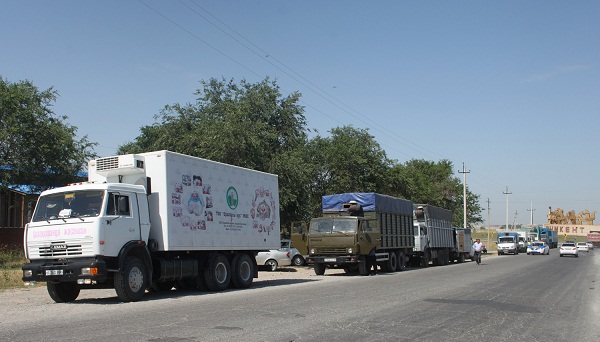 ОҚО-дан Алматыға ауыл шаруашылығы керуені аттанды