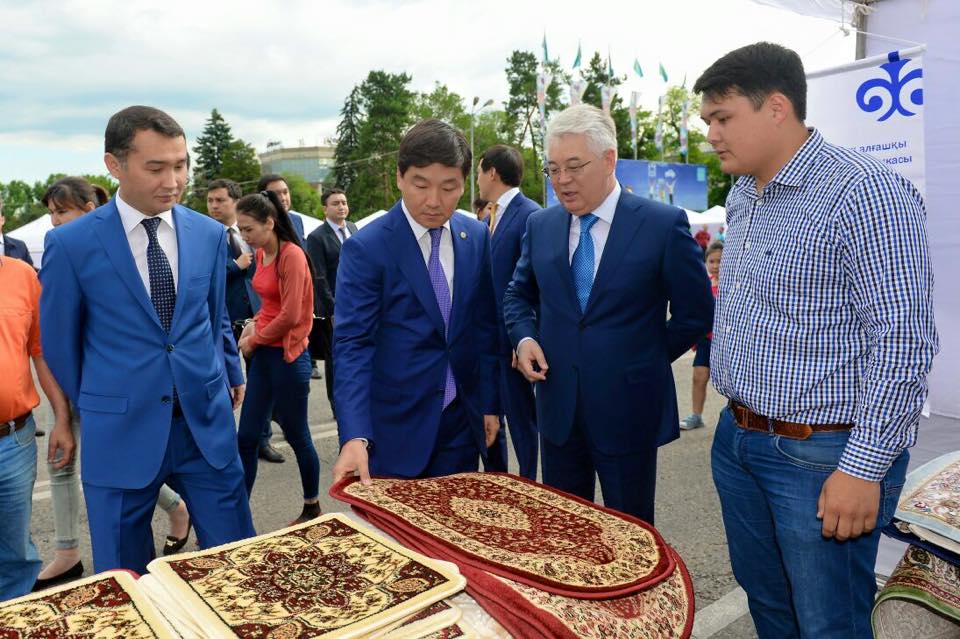 Алматыда ОҚО тауар өндірушілерінің жәрмеңкесі өтті