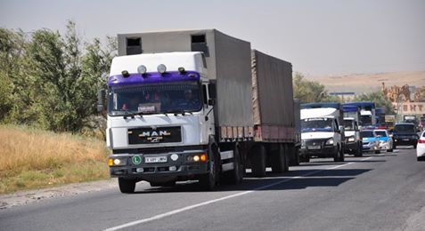 ОҚО-дан Астана күніне орай ауыл шаруашылық керуені жөнелтілді