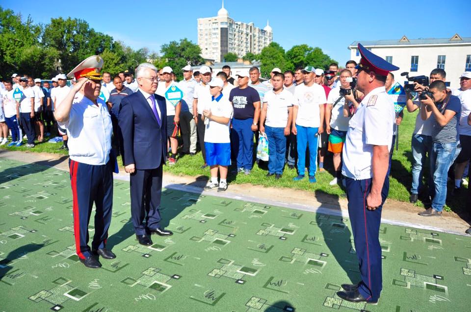 Оңтүстік полицейлері кәсіби мерекелерін атап өтті