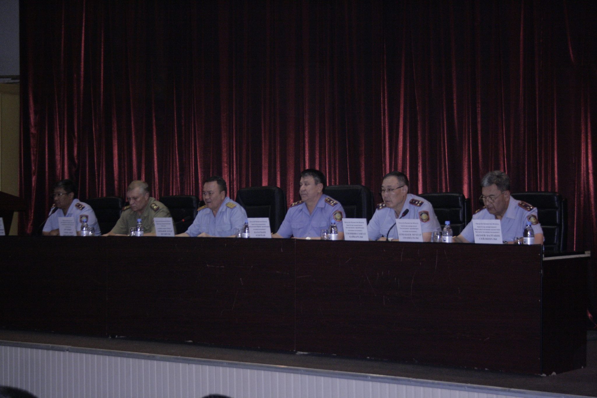 ОҚО ІІД «жедел кеңес» өткізді