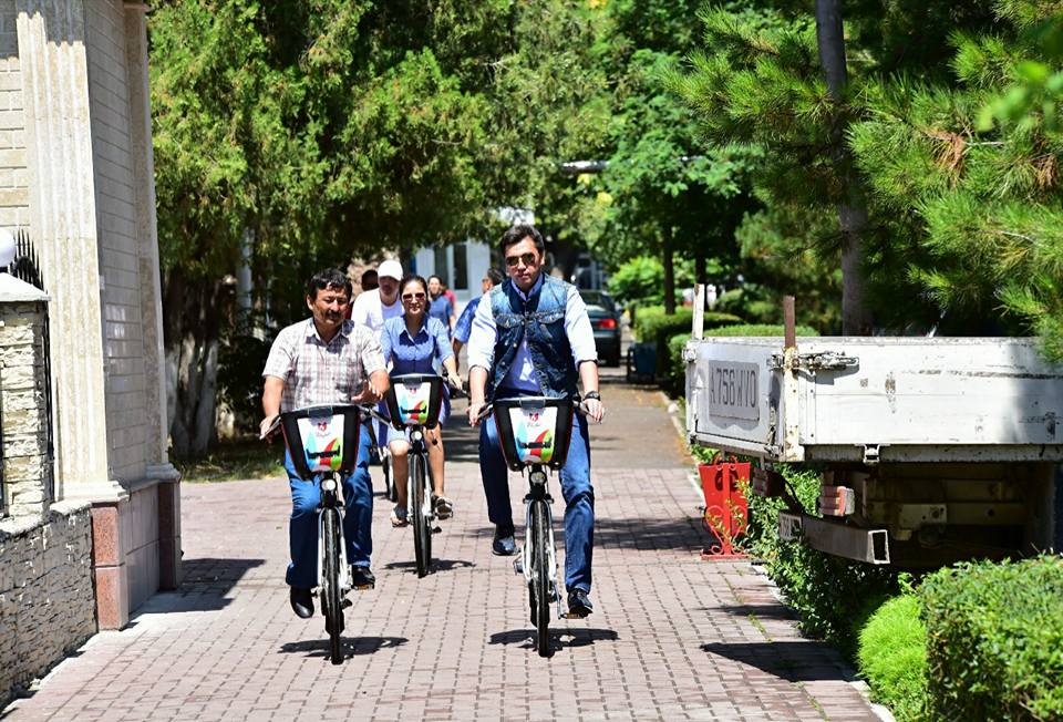 Shymkent bike жобасының бірінші станциясы 9 шілдеде ашылады