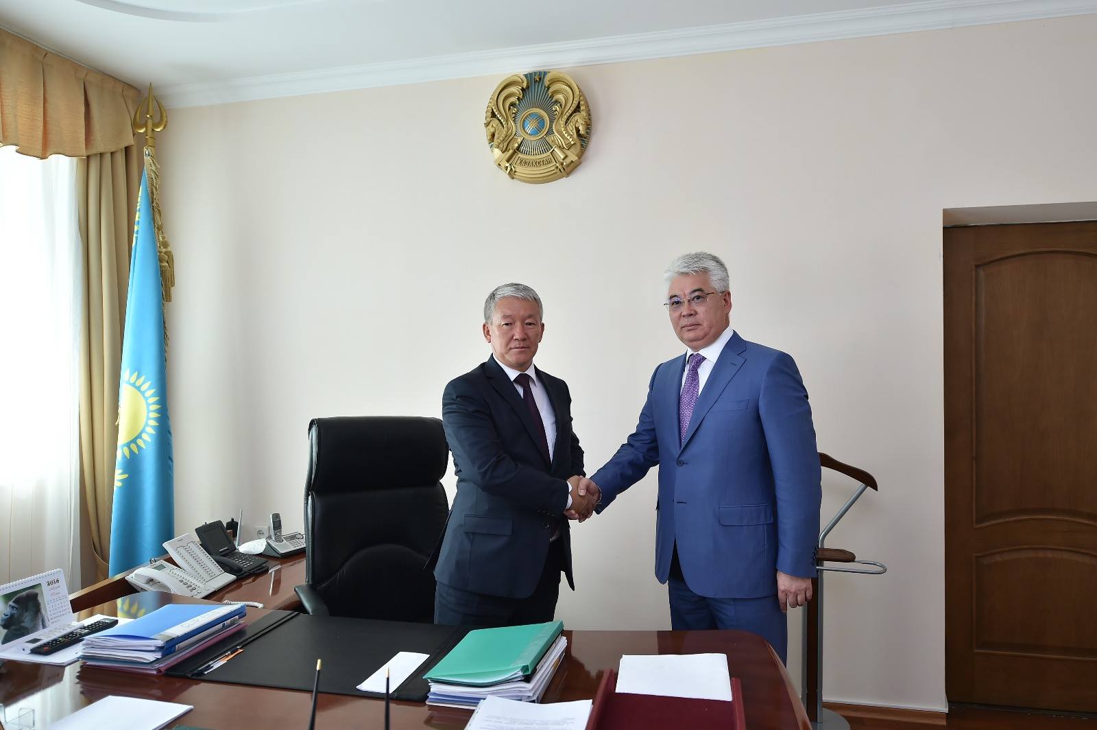 Төлеби ауданының әкімі болып Бұхарбай Парманов тағайындалды