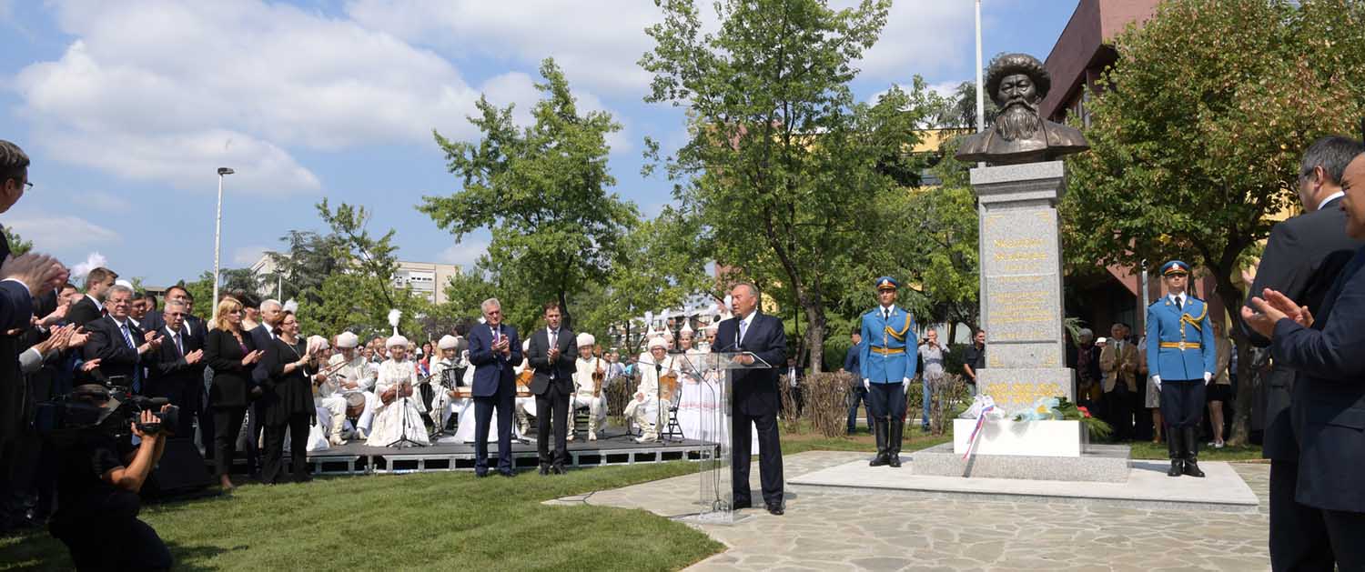 СЕРБИЯДА ЖАМБЫЛ ЖАБАЕВТЫҢ ЕСКЕРТКІШІ АШЫЛДЫ