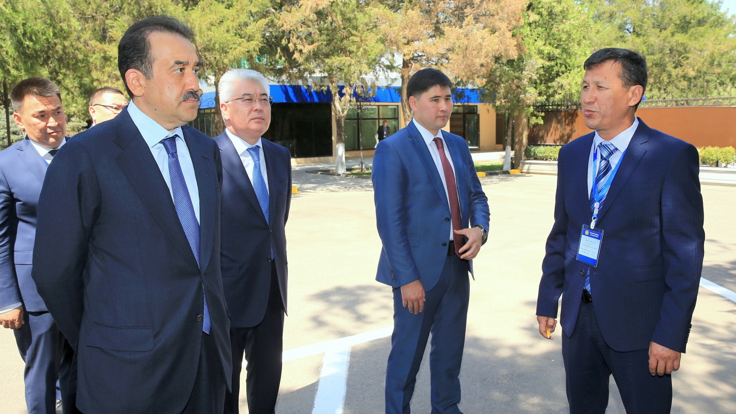 Кәрім Мәсімов жұмыс сапарымен Оңтүстік Қазақстан облысына келді