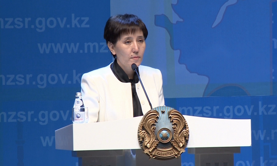 Т.Дүйсенова жұмысқа орналастыру деңгейi төмен облыстарды атады