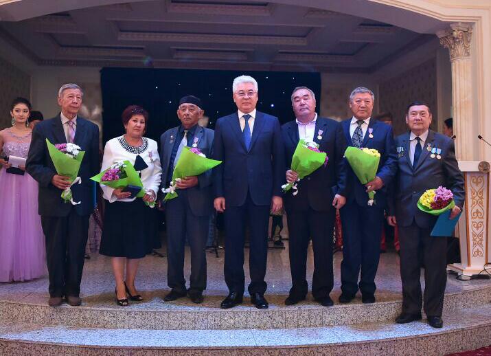 Оңтүстікте қарттар күні мерекесі тойланды