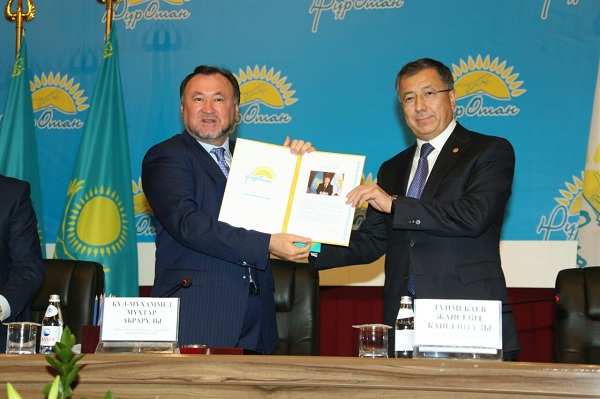 Жансейіт Түймебаев — «Нұр Отан» партиясы ОҚО филиалының жаңа төрағасы