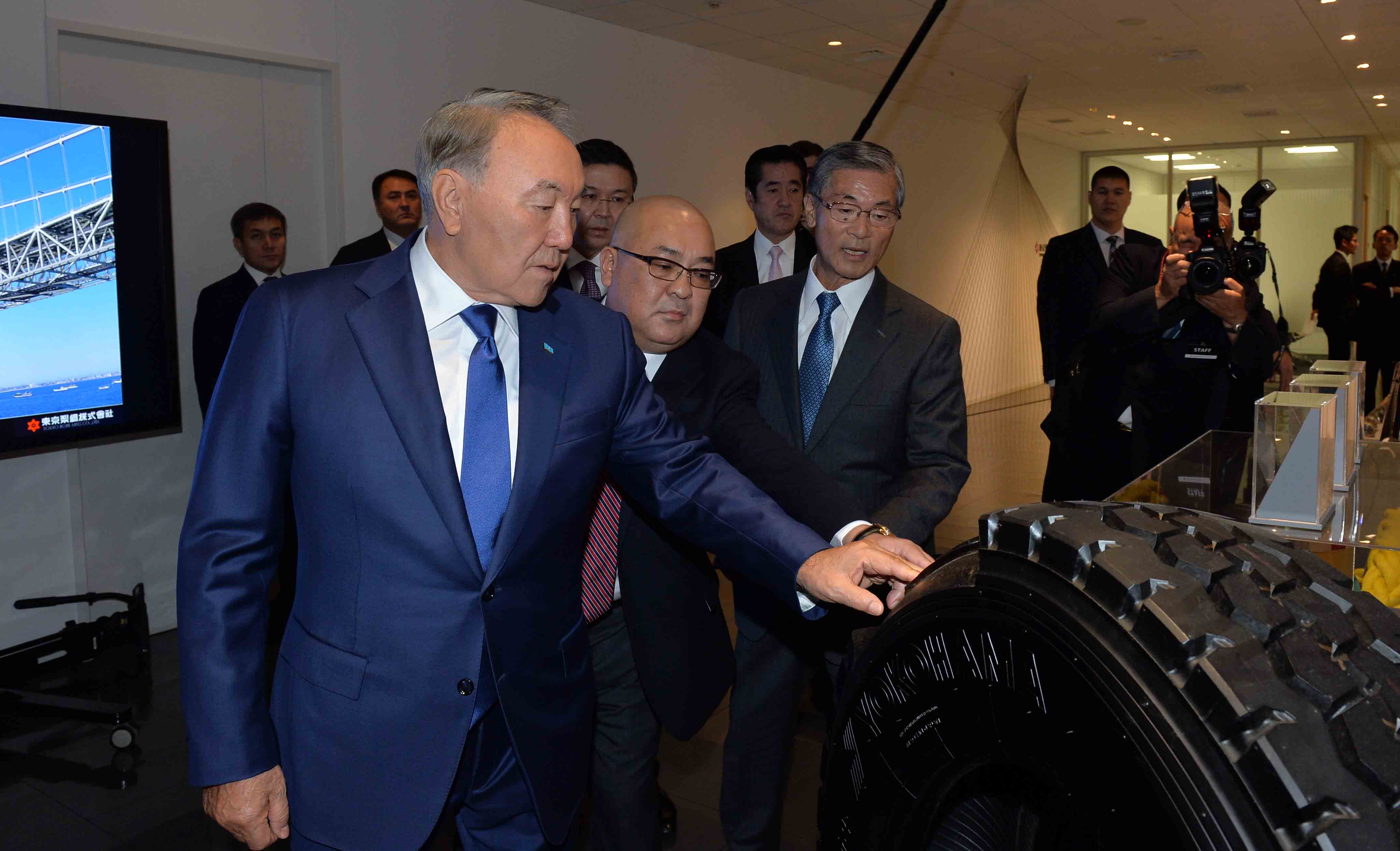 Мемлекет басшысы Tokyo Rope компаниясында болды