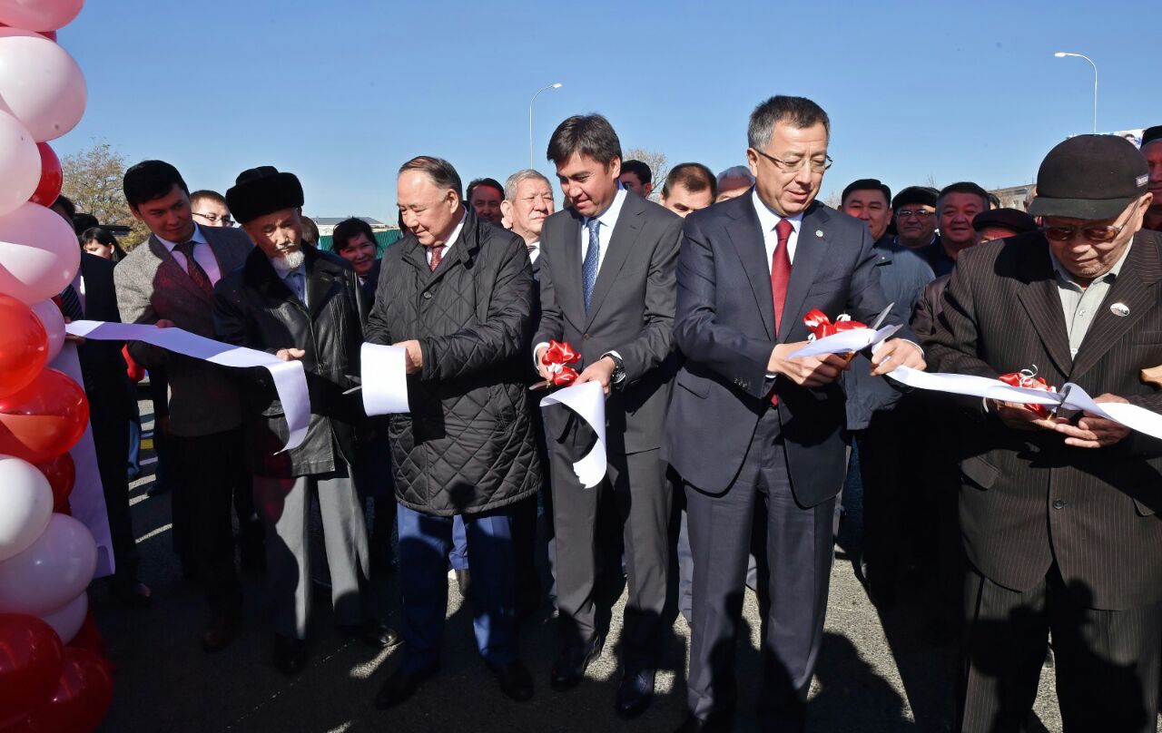 Қапал батыр көшесіндегі өткел пайдалануға берілді