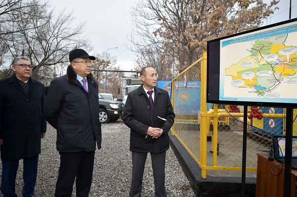 Шымкентте жаңғыртудан өткен газ таратушы желілер пайдалануға берілді