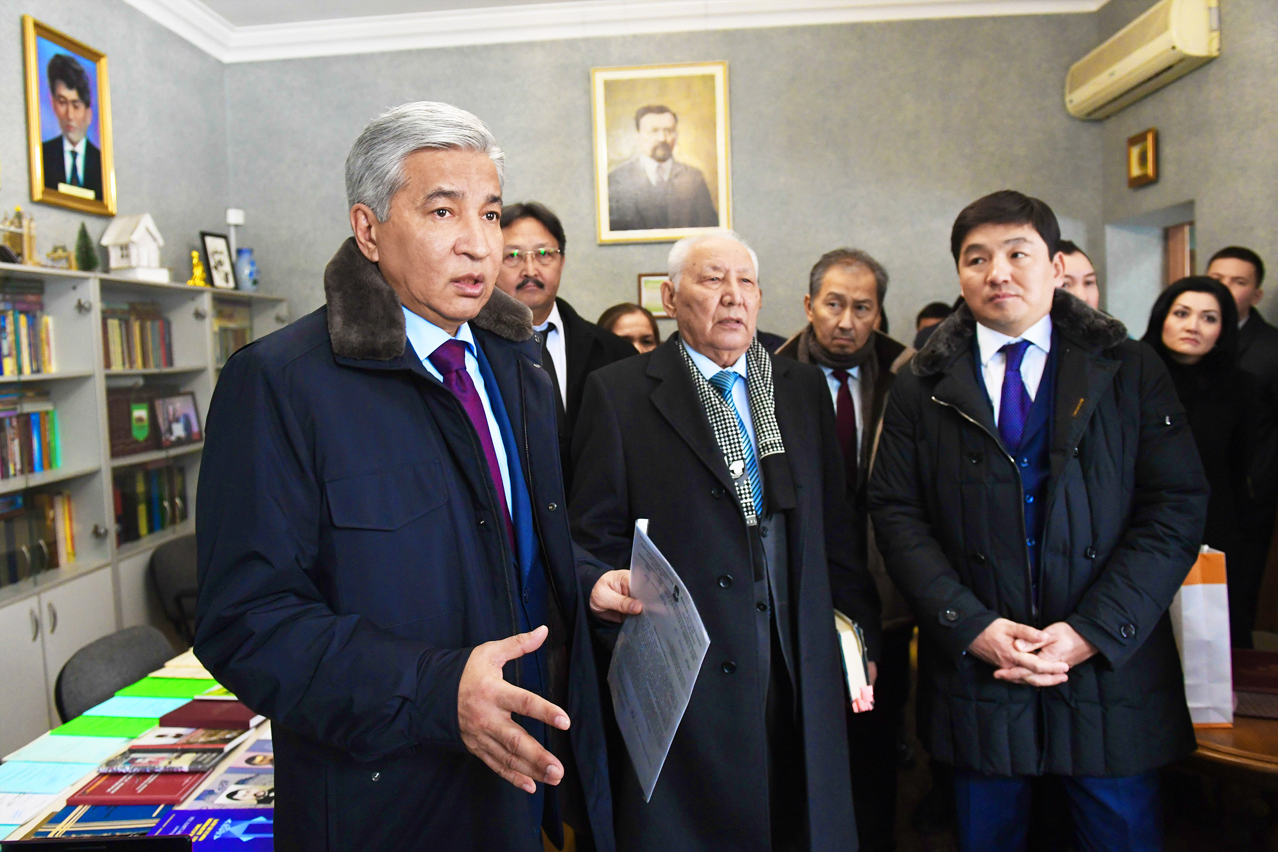 Иманғали Тасмағамбетов Алаш қайраткері Ахмет Байтұрсынұлының мұражай үйінде болды