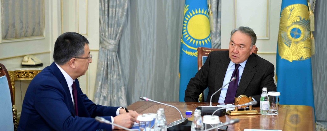 Қазақстан Президенті Оңтүстік Қазақстан облысының әкімі Жансейіт Түймебаевты қабылдады