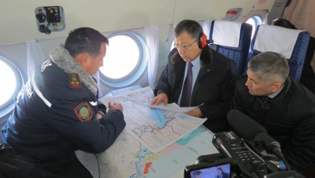 Рабочая группа познакомилась с работой по предупреждению паводков в ЮКО