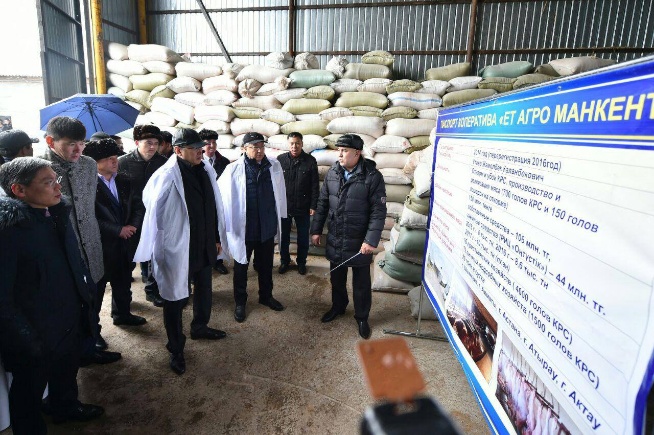 Вице-Премьер – Ауыл шаруашылығы министрі А.Мырзахметов Сайрам ауданына барды