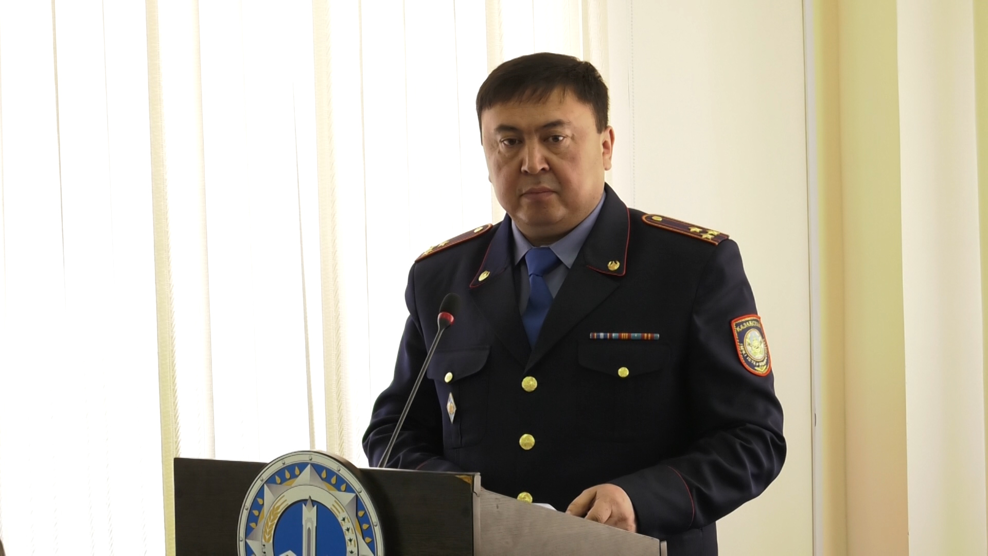 Облыстық жергілікті полиция қызметінің бастығына үміткер…