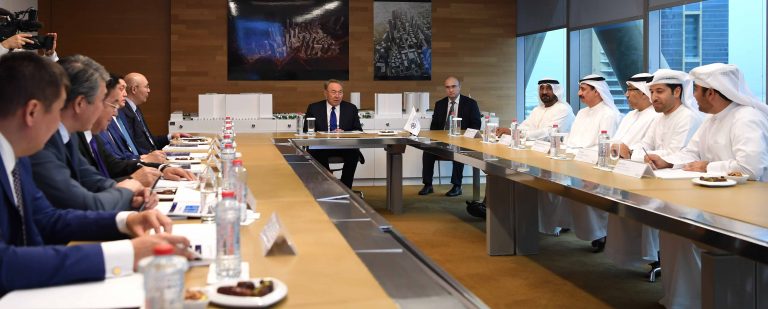 Мемлекет басшысы Дубай халықаралық қаржы орталығында болды