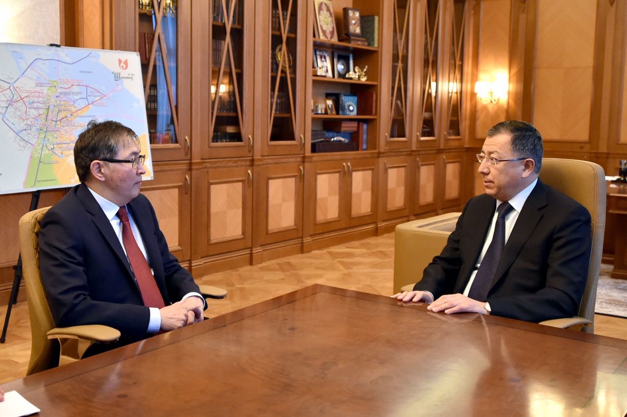 Ерлан Сағадиев ОҚО-на келді