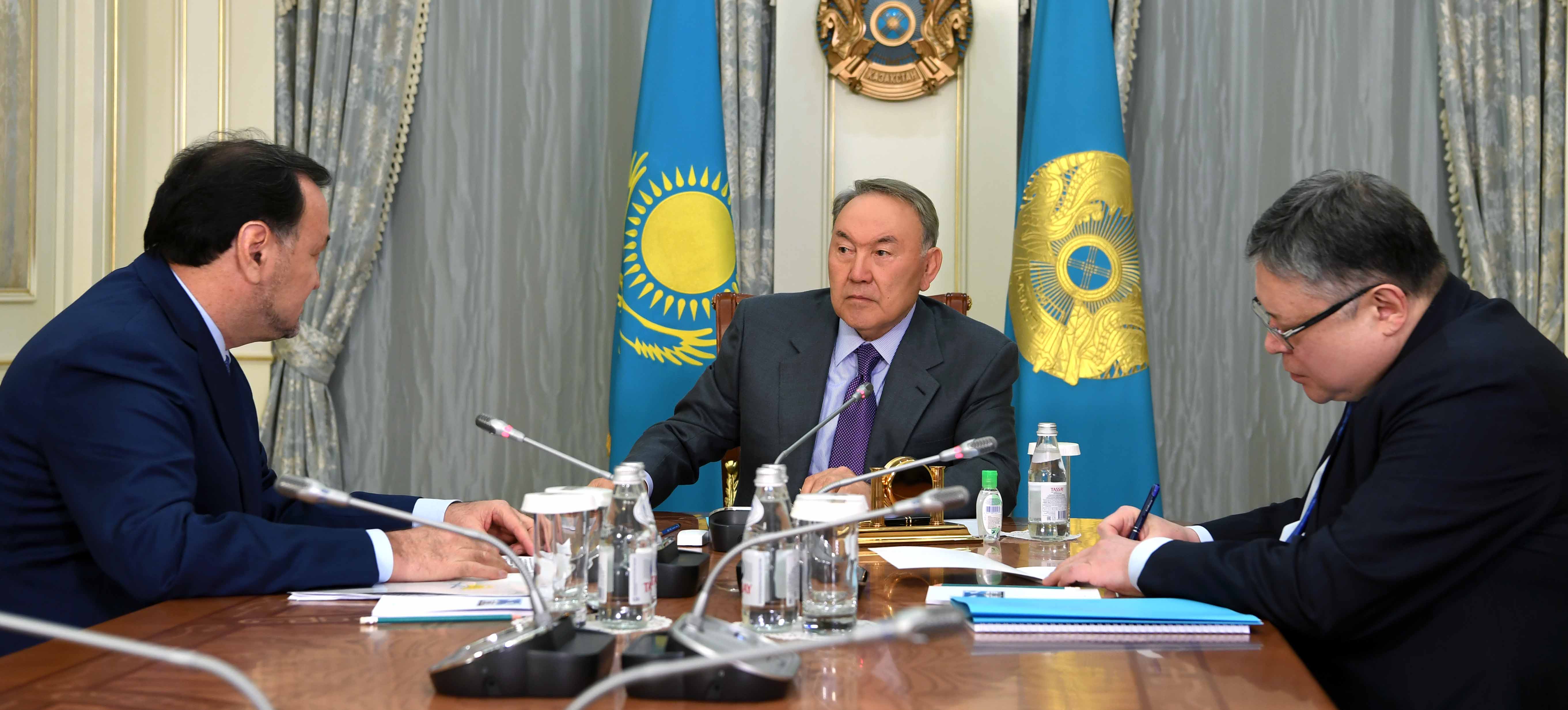 Қазақстан Президенті «Нұр Отан» партиясы төрағасының бірінші орынбасары Мұхтар Құл-Мұхаммедті қабылдады