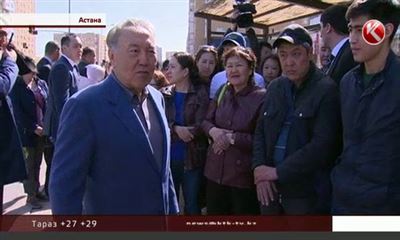 Астананы аралаған Назарбаев тұрғындармен не жайында сөйлесті?