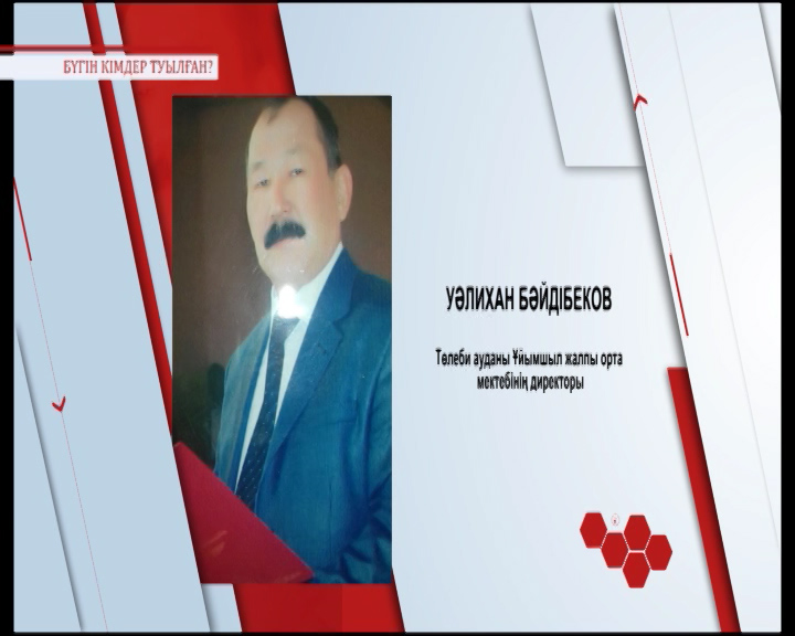 Бүгін кімдер туылған?