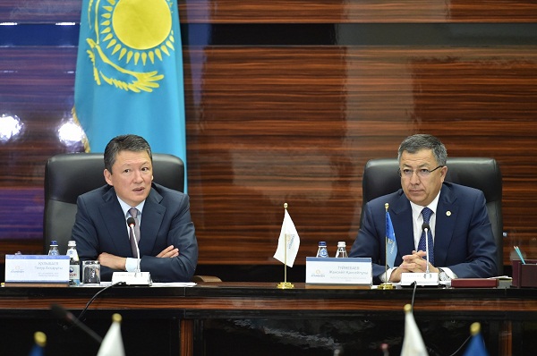 Шымкенте жұмыс сапарымен «Атамекен» ҰКП Президиумының төрағасы Т.Құлыбаев келді