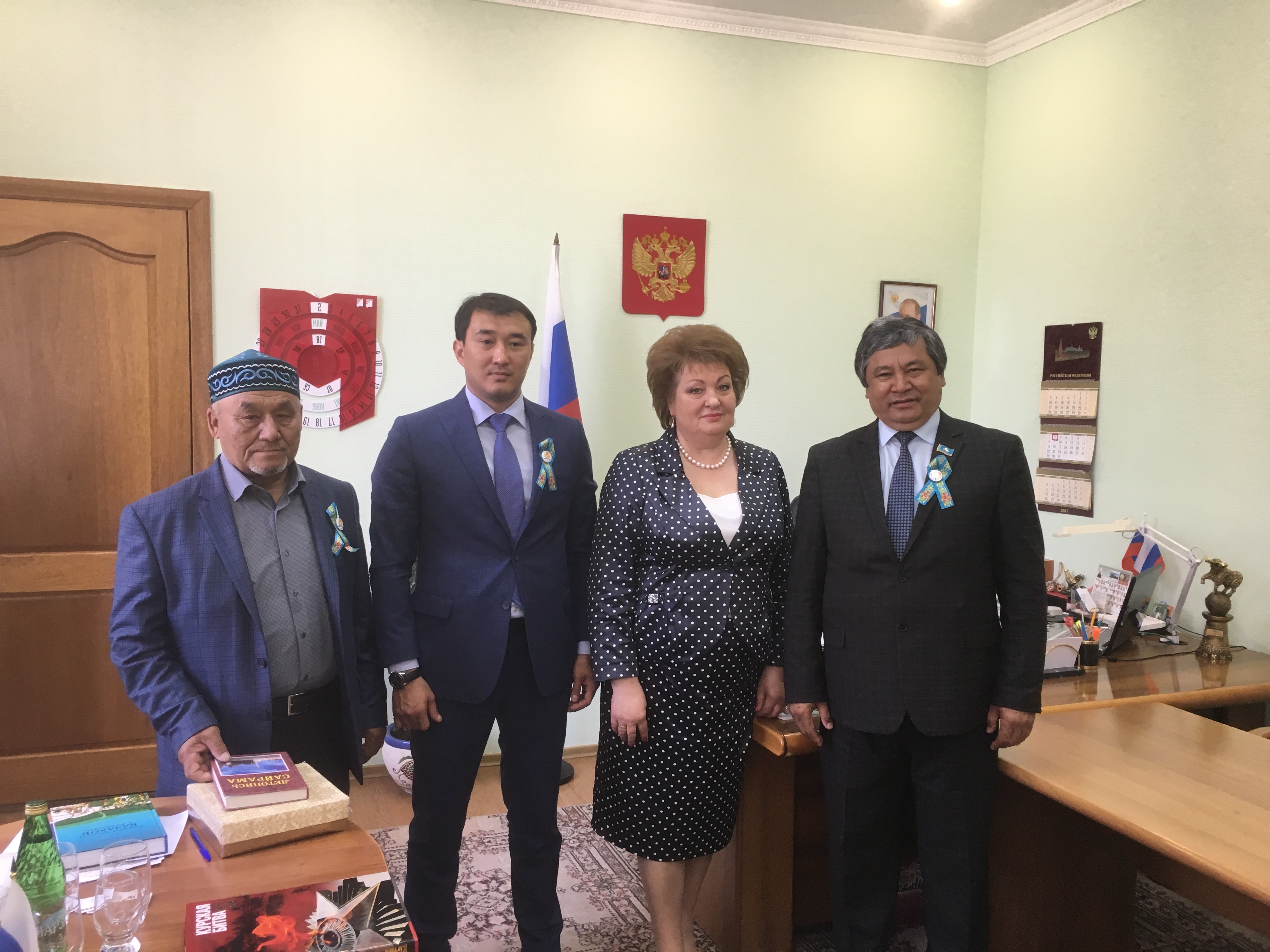 Оңтүстікқазақстандық делегация мүшелері Курск облысы губернаторы орынбасарының қабылдауында болды