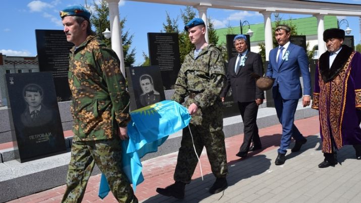 Последние почести рядовому Ахмамбекову