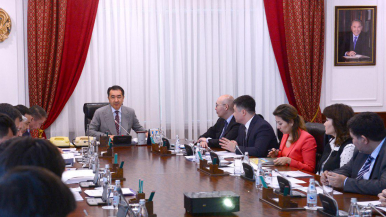 Б.Сағынтаев Экономика мәселелері жөніндегі сараптама кеңесінің отырысын өткізді