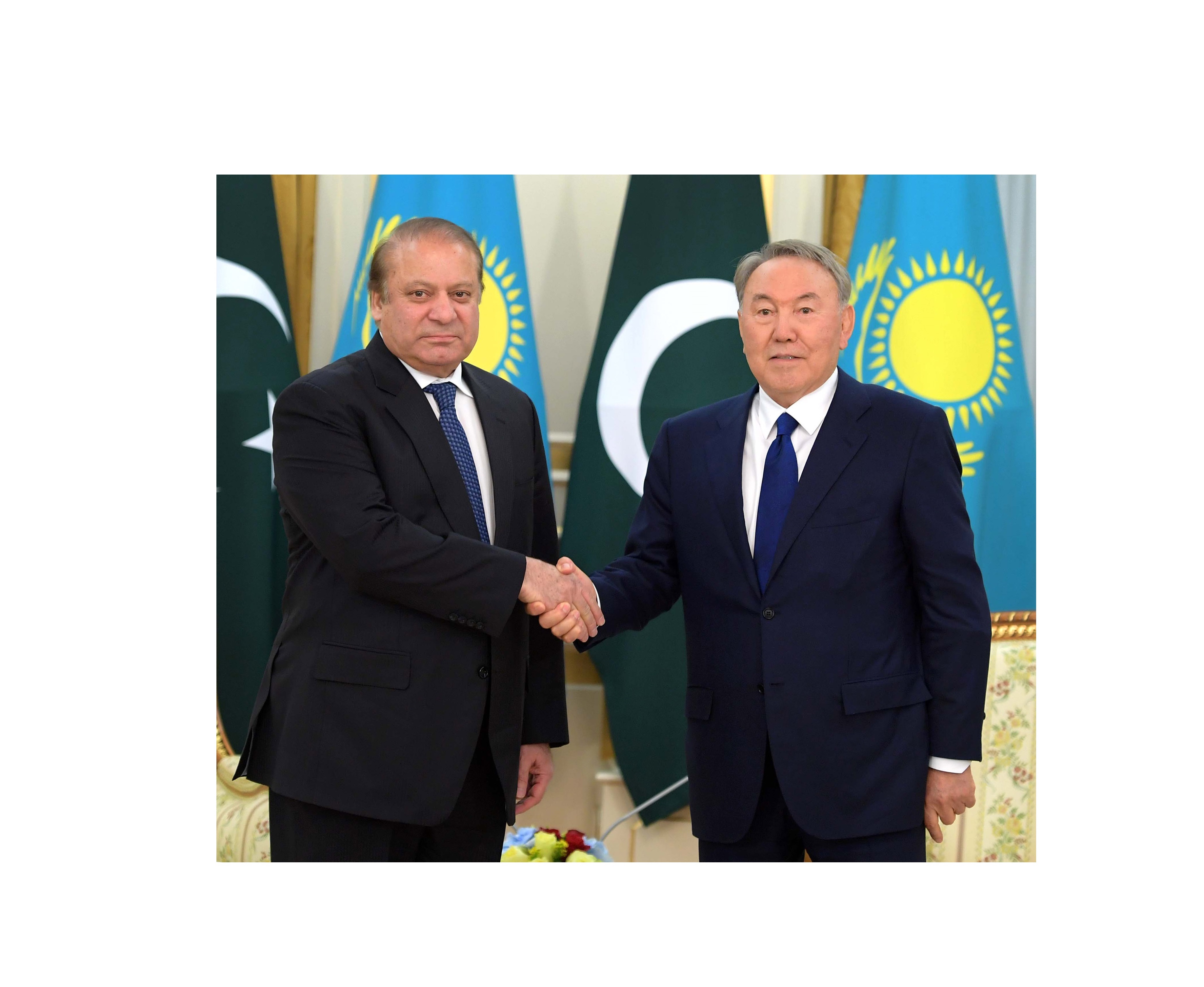 Мемлекет басшысы Пәкістан Ислам Республикасының Премьер-Министрі Наваз Шарифпен кездесті