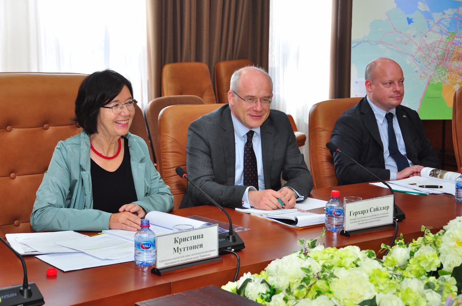 ОҚО әкімі ЕҚЫҰ Парламенттік ассамблеясының төрайымы Кристин Муттоненмен кездесті