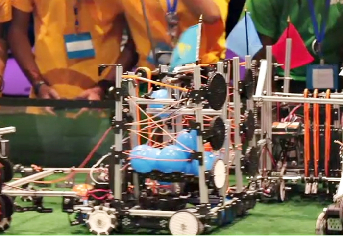 Робот техникасынан халықаралық олимпиадада қазақстандықтар жүлделі орыннан көрінді